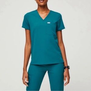 FIGS Scrub set Pacific Blue